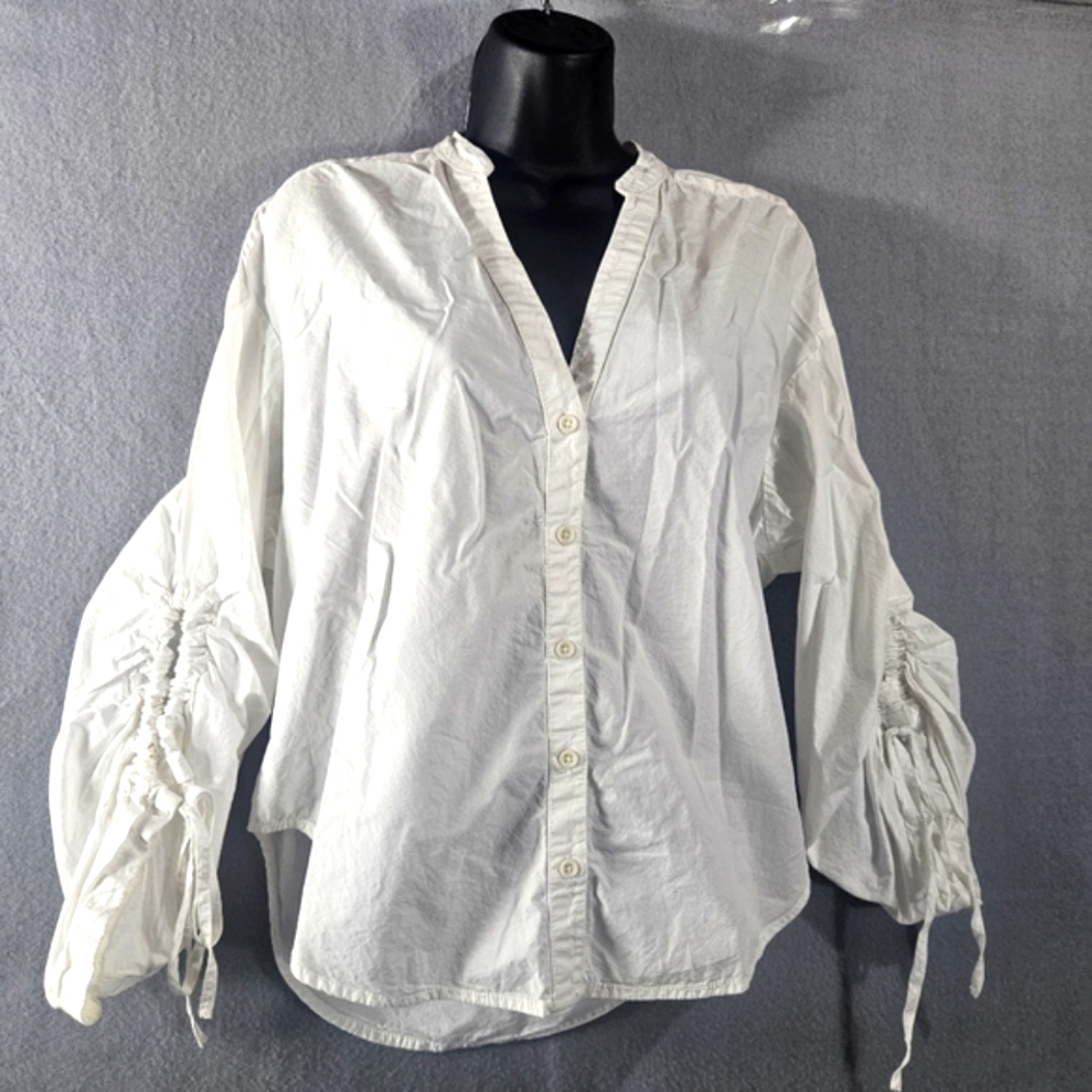 Pilcro White Button Down Shirt